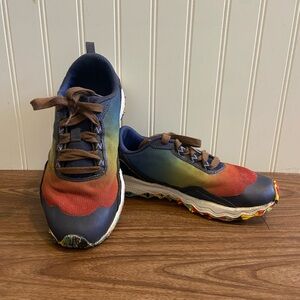 Saucony Peregrine Lace Up Low Top Multicolor Water Repellent Unisex Sneaker 3.5